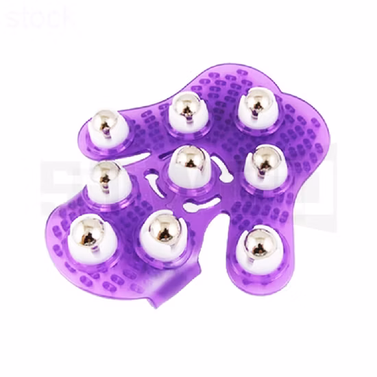 Massageroller, Massagewerkzeuge, Handmassagegerät, Ball, Schönheit, Körperpflege, Therapiehandschuh, passend für Hals, Brust, Fuß