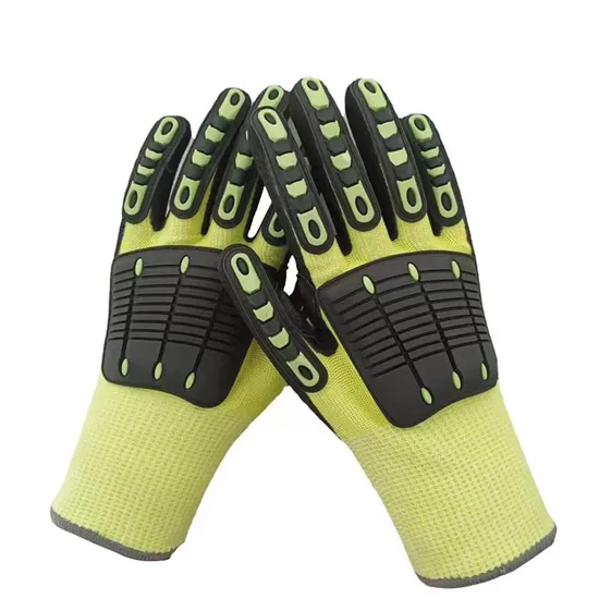 Nmsafety Hppe Schnittsichere TPR Schlagfeste PSA-Schutzhandschuhe für Mechaniker