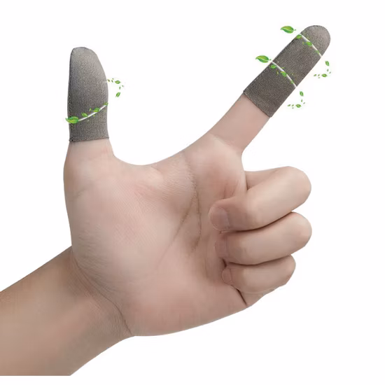 Game-Controller, schweißfest, Daumenärmel, empfindlicher Touchscreen, Gaming-Finger-Hand-Gaming-Handschuhe